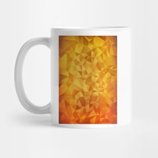 Orange Blend Cubism Mug